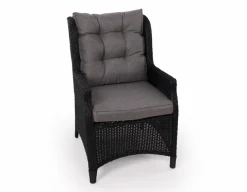 Rio Sort Loungestol - m/vandafv. hynder