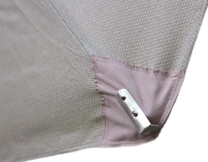 Saga Markedsparasol 3x3 Meter - Beige