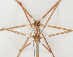 Saga Parasol Ø 2,5 meter m/tilt - Beige
