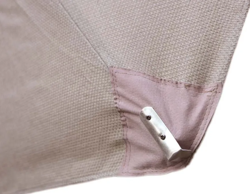 Saga Parasol Ø 2,5 meter m/tilt - Beige