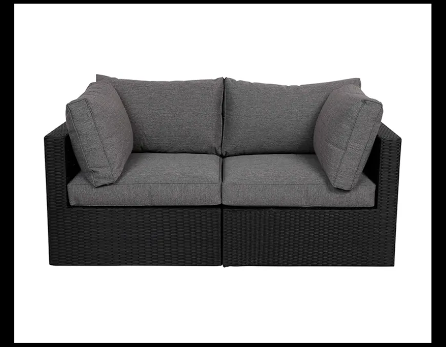 Sala 2 Personers Modul sofa m/vandafv. hynder