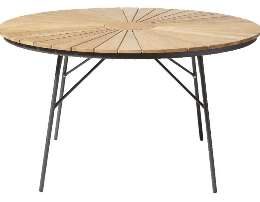 Samsø Lea 130 cm Havemøbelsæt - Grå