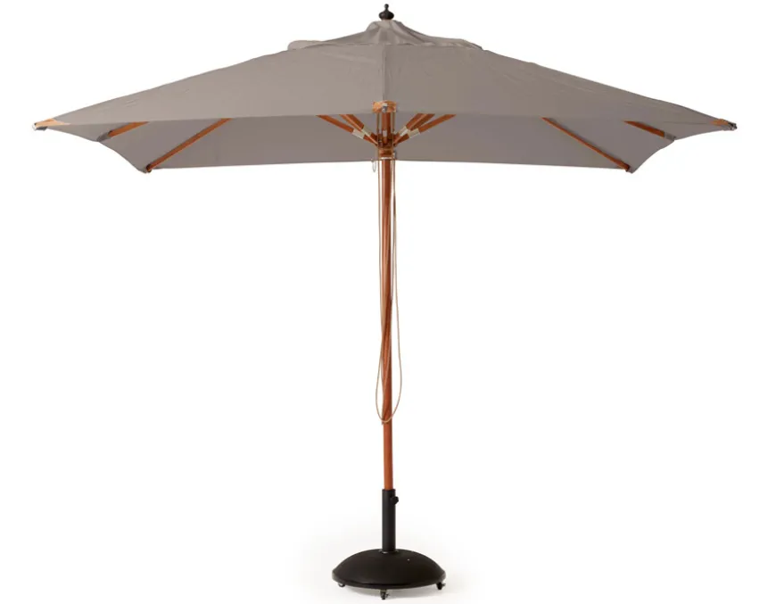Sanne Olefin Markedsparasol 3x3 Meter - Taupe