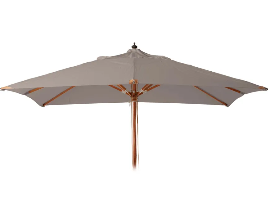 Sanne Olefin Markedsparasol 3x3 Meter - Taupe