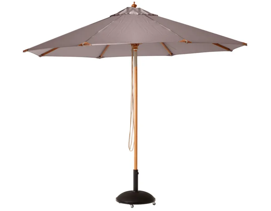 Sanne Olefin markedsparasol Ø 3,3 meter - Taupe