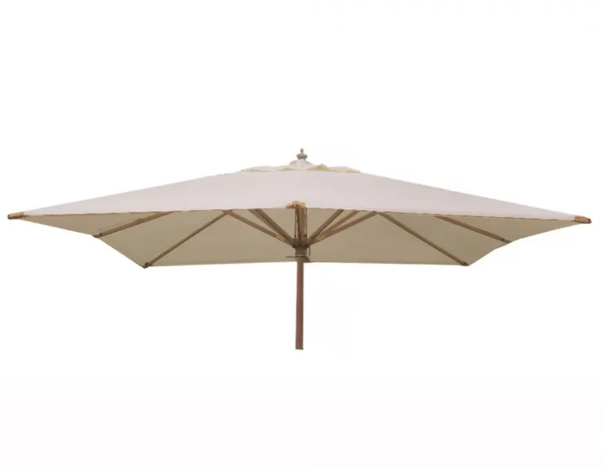 Signe Markedsparasol 3x3 Meter - Natur