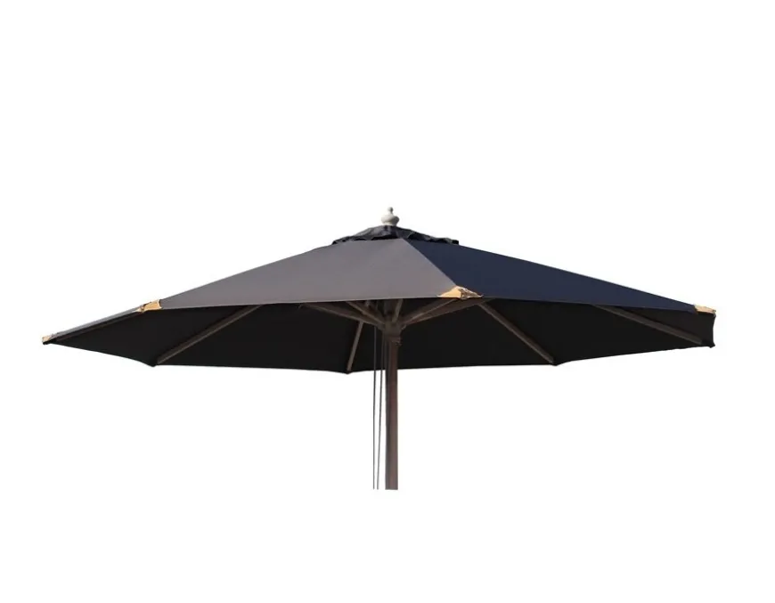 Signe Parasol Ø 3 meter - 2-delt - Grå