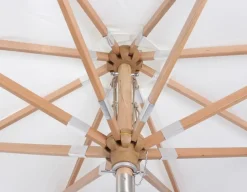Signe Parasol Ø 3 meter - 2-delt - Sand