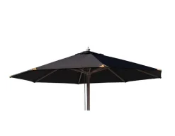 Signe Parasol Ø 3 meter m/tilt - Sort