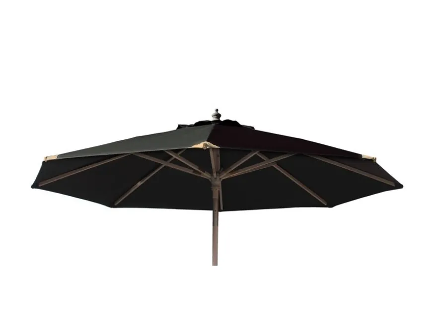 Signe Parasol Ø 2,5 meter m/tilt - Sort
