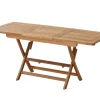 Sofia Teak Udtræksbord - 70x120/170 cm