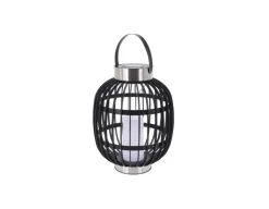 Solar lanterne, sort, Ø:35 x H: 44 cm
