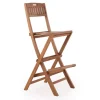 Teak Barstol
