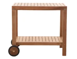 Teak Grillvogn