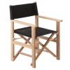 Teak Instruktørstol - Sort