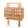 Teak Klapbord firkantet