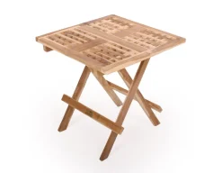 Teak Klapbord firkantet