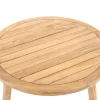 Teak Sidebord - Ø50 cm