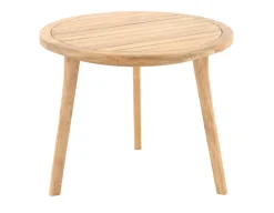 Teak Sidebord - Ø65 cm