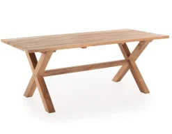 Thor Teak Plankebord m/x-legs - 90x200 cm
