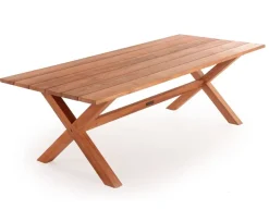 Thor Teak Plankebord m/x-legs - 100x240 cm