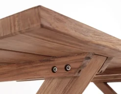 Thor Teak Plankebord m/x-legs - 100x240 cm