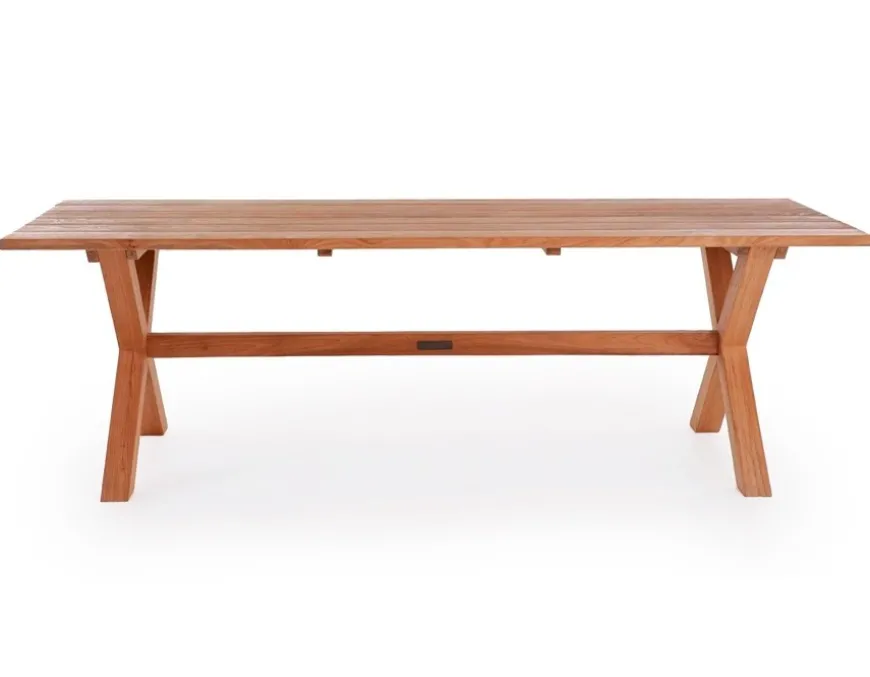 Thor Teak X-leg 240 Pala Havemøbelsæt
