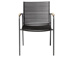 Tika Classic Samsø 130 cm Havemøbelsæt - Grå