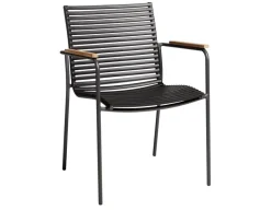 Tika Classic Samsø 130 cm Havemøbelsæt - Grå