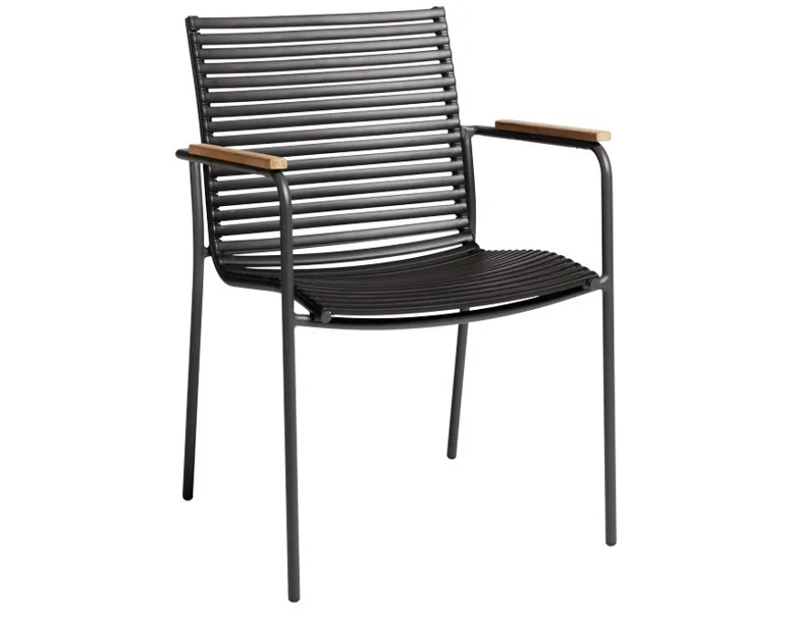 Tika Classic Samsø 130 cm Havemøbelsæt - Grå