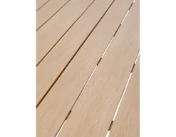 Tina Fejø Havemøbelsæt m/6 stole - Ø152 cm - Gråhvid
