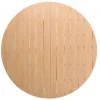 Tina Havebord - Ø: 152 Cm - Teak Look/Gråhvid