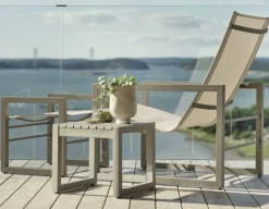 Vevi Fodskammel - 56x45 cm - Beige