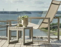 Vevi Sidebord - 40x40x35 cm - Beige